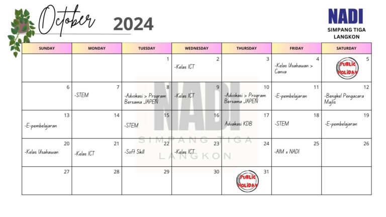 Event-Calendar-Nadi-October